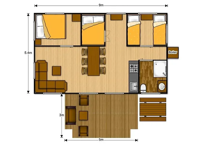 In De Veluwe Met Prive Sanitair Ll54 אוהל מפואר פוטן